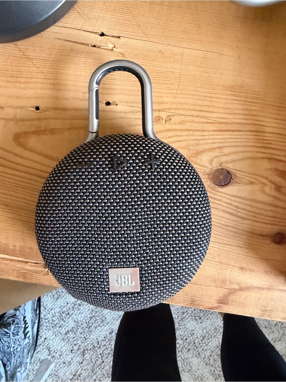 JBL Clip3 Bluetooth Speaker - Dark Gray
